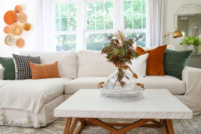 Modern Farmhouse Fall Decorating Ideas - Modern Glam