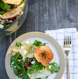 layered arugula salad recipe