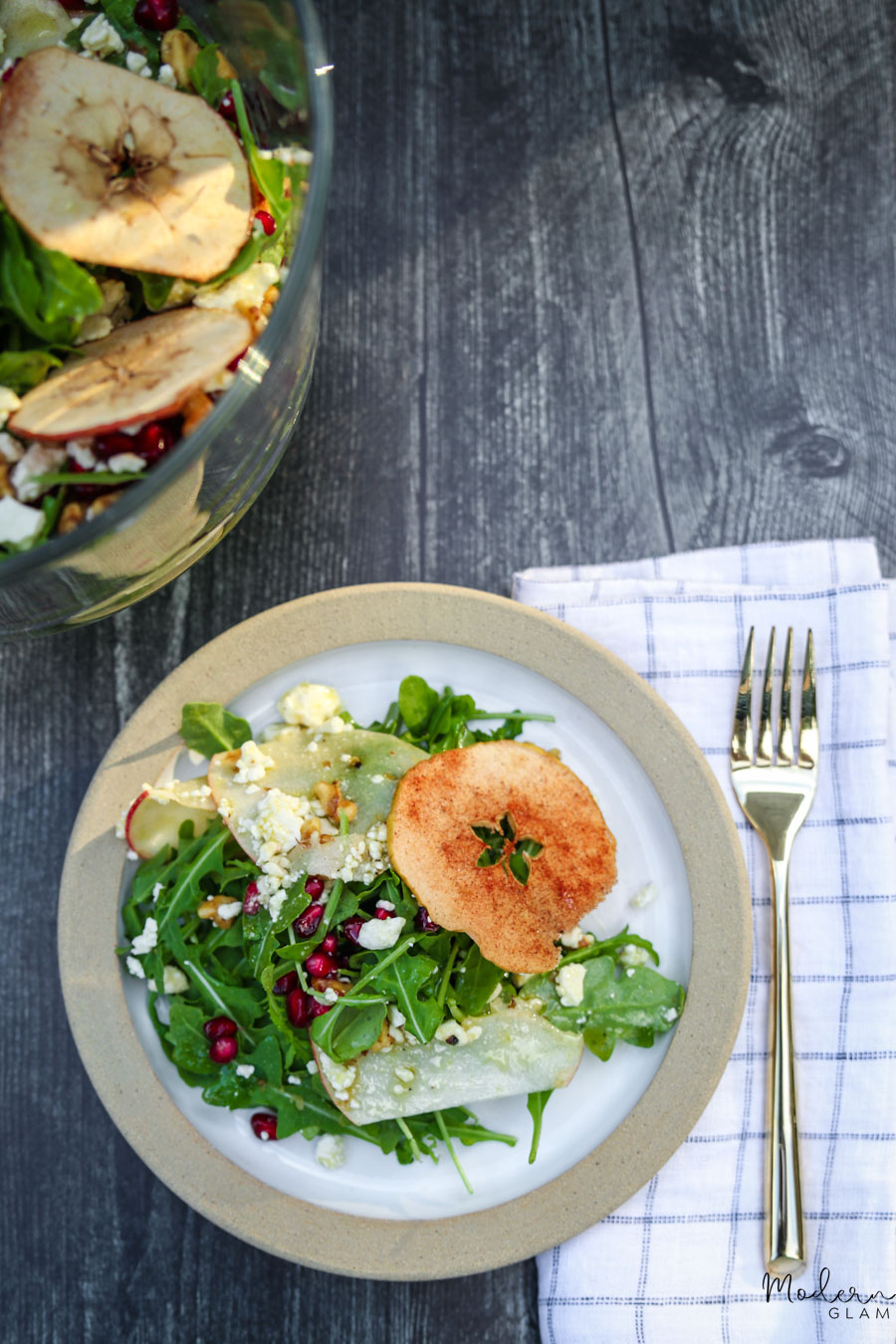 layered arugula salad recipe