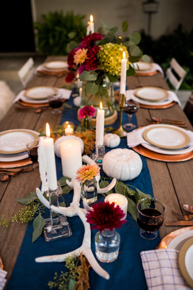 fall floral centerpiece idea