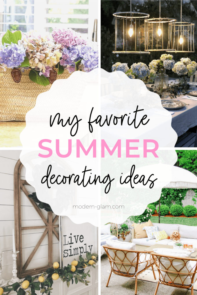 Easy Summer Decor Ideas, Home Design & Lifestyle