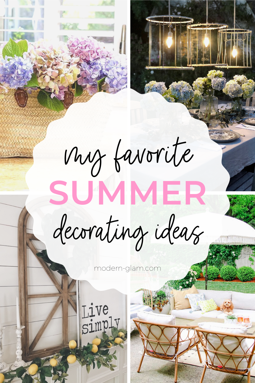 11 Home Staging Tips and Late Summer Decorating Ideas