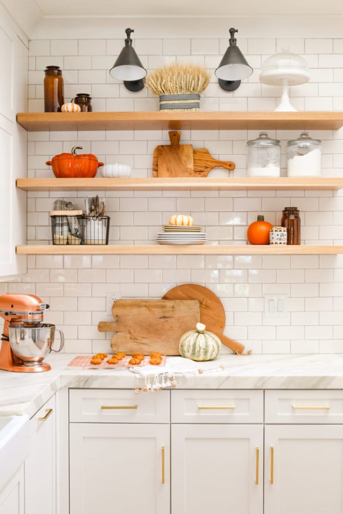 my cozy fall kitchen home tour