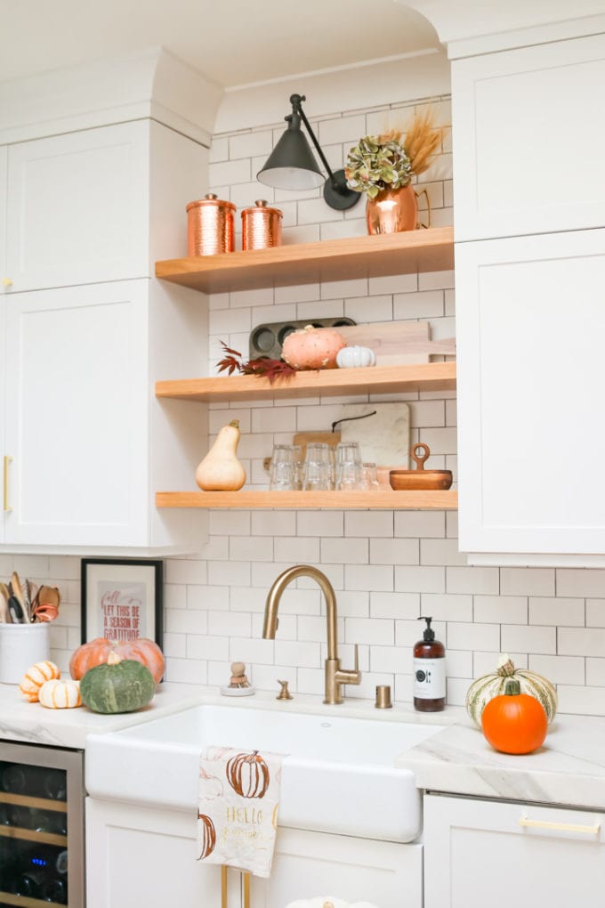 cozy fall kitchen home tour