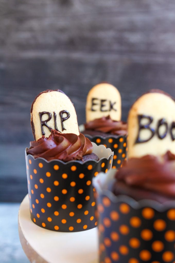 easy halloween cupcakes