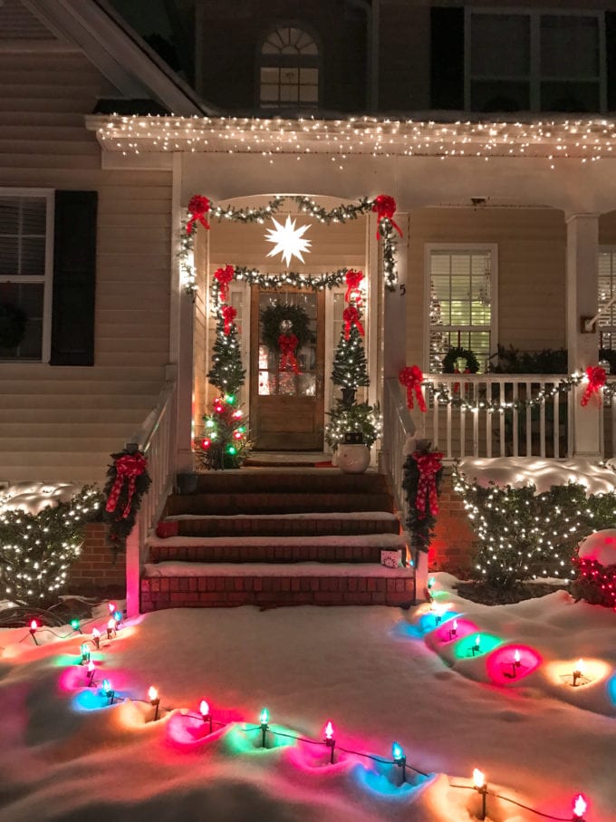 christmas porch decorations