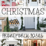 festive christmas front porch decor