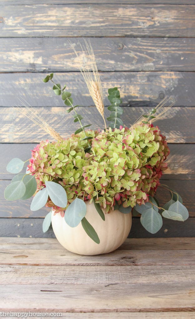 pumpkin centerpiece