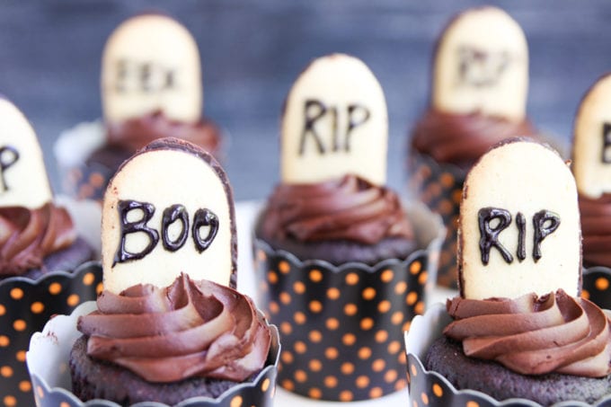 easy halloween cupcakes