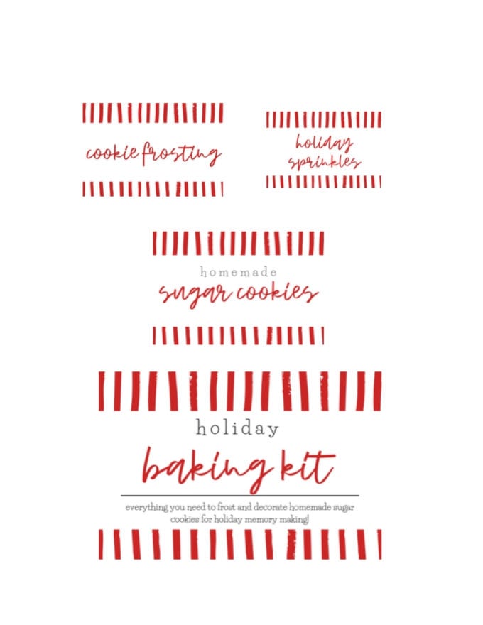 holiday printable free