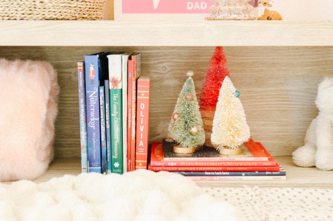 girls pink bedroom for christmas