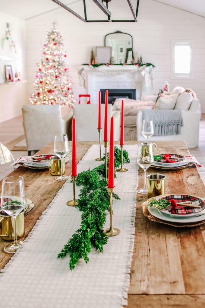 holiday greenery faux