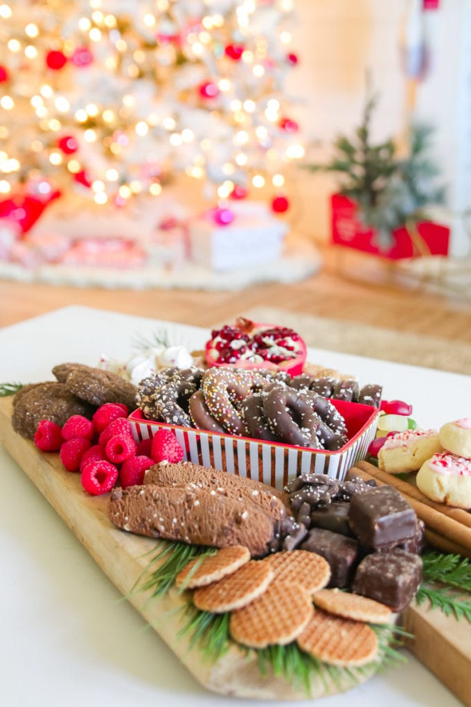 christmas cookie board