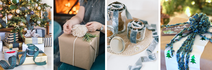 Living Large In A Small House, LLC  Using Simple Kraft Paper for Holiday Gift  Wrapping