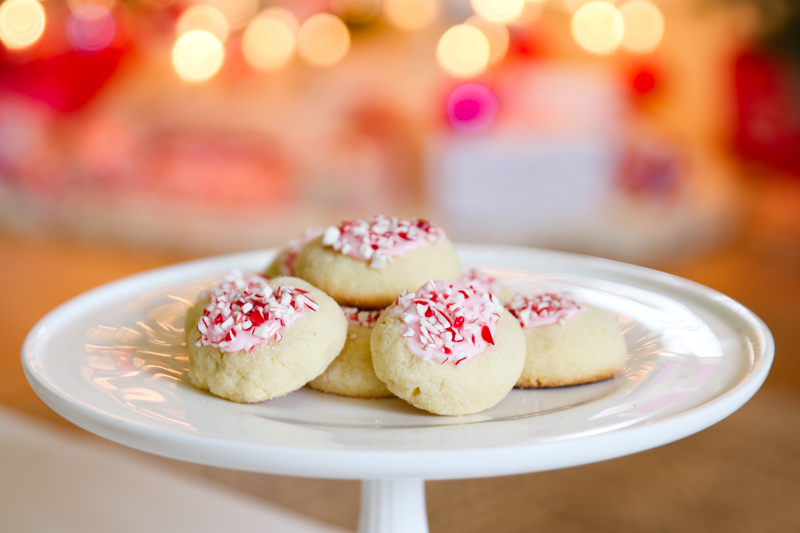 thumbprint christmas cookies