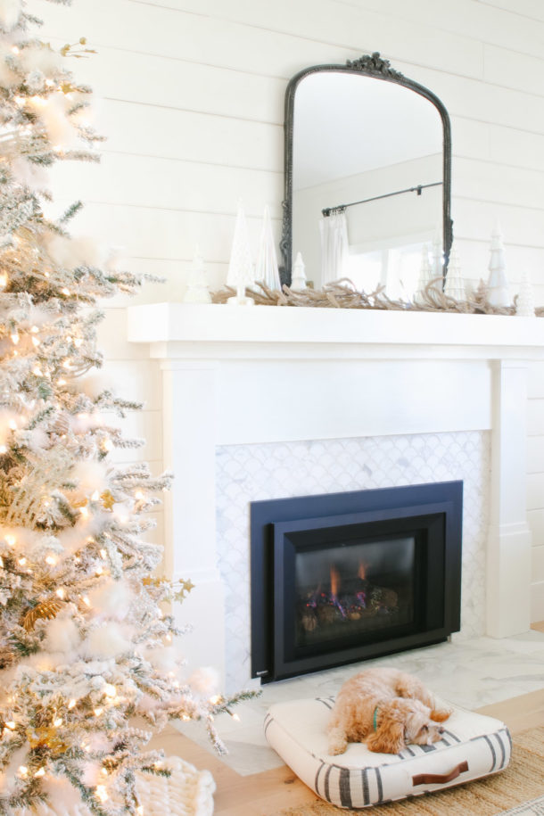 How To Transition from Christmas To Winter Decor - Modern Glam