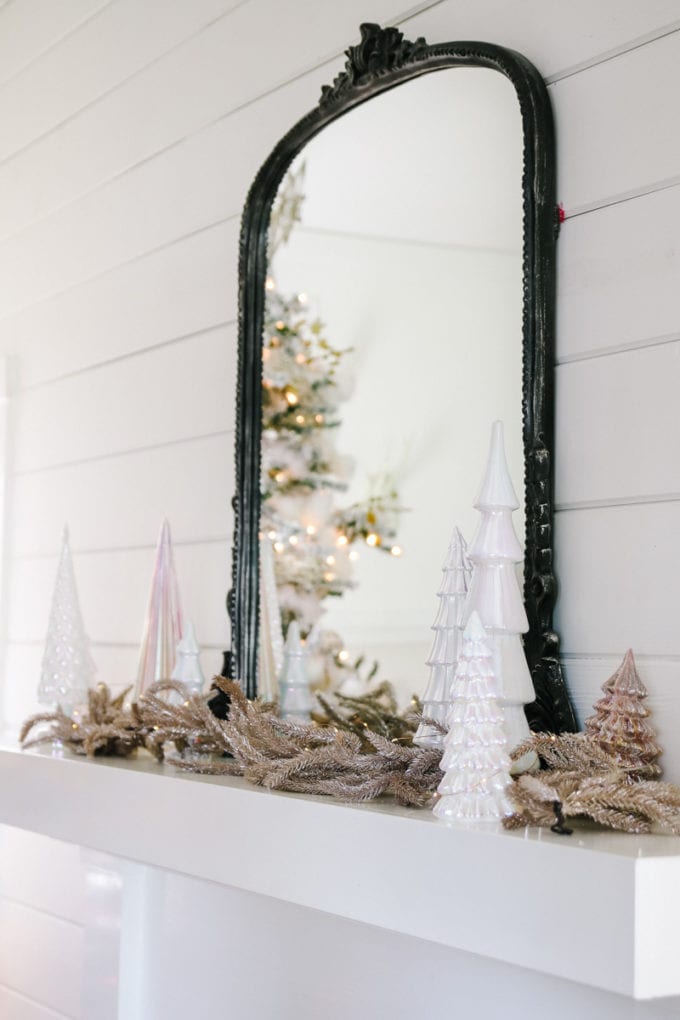 winter mantel decor ideas