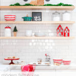 how to decorate the kitchen for christmas