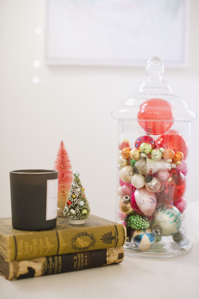 vintage modern holiday decor