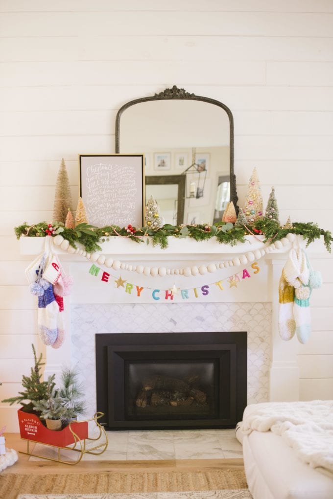 holiday mantel decor ideas