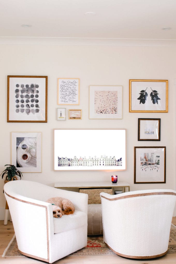 how to create a gallery wall