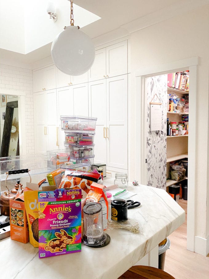 steps to an organized pantry