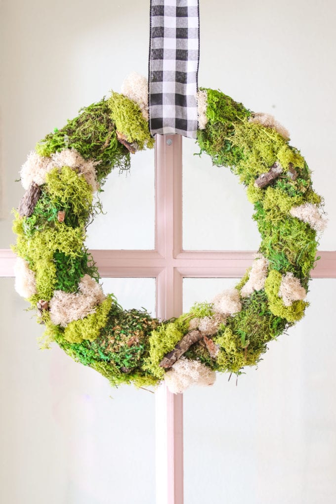 Modern DIY Wreath