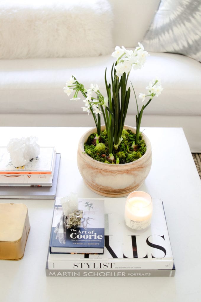 coffee table styling 