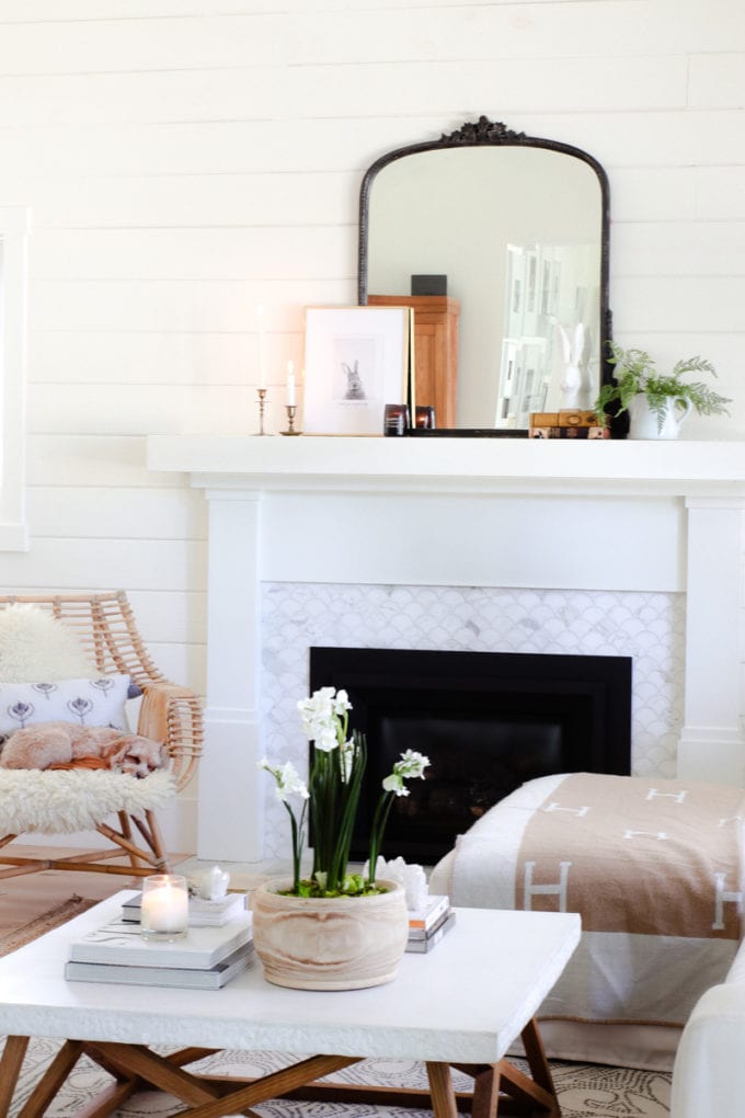 spring mantel decor ideas