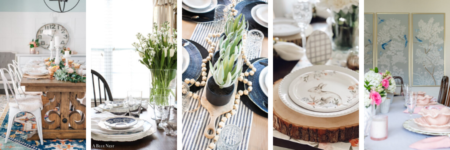 Organic Modern Summer Table Decor - Taryn Whiteaker Designs