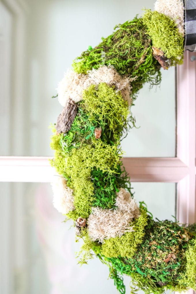 DIY wreath for front door