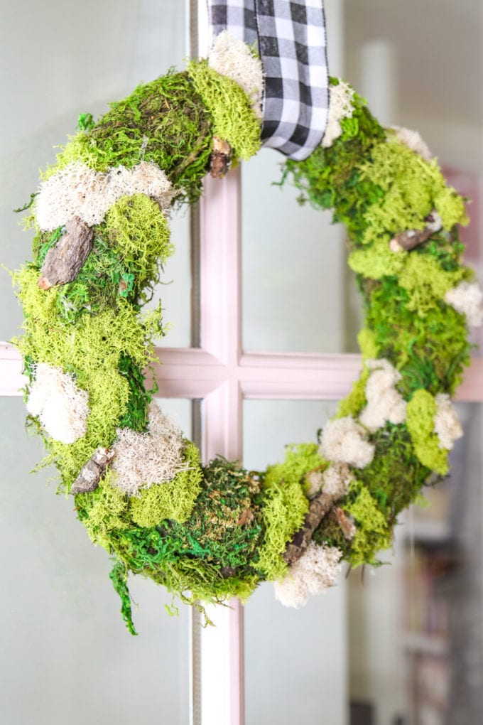 anthropologie knock off wreath