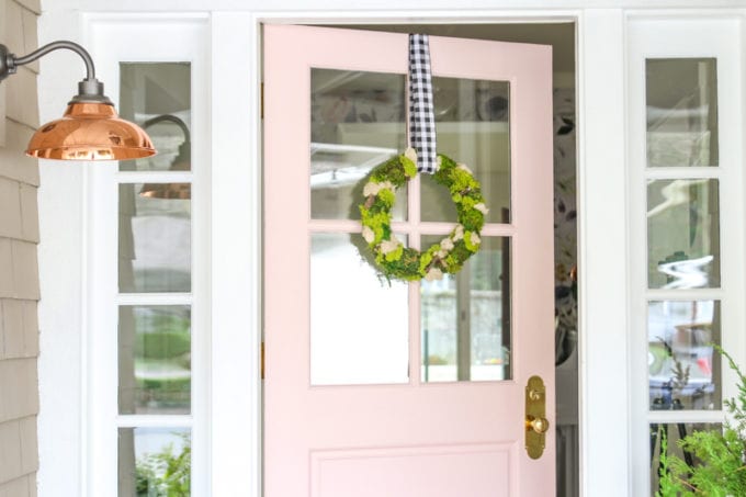 DIY Moss Wreath