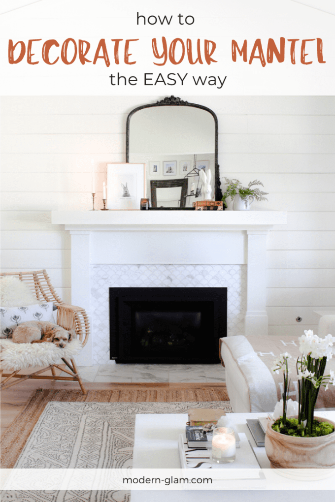 how to decorate your mantel the easy way