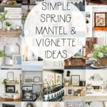 spring mantel ideas