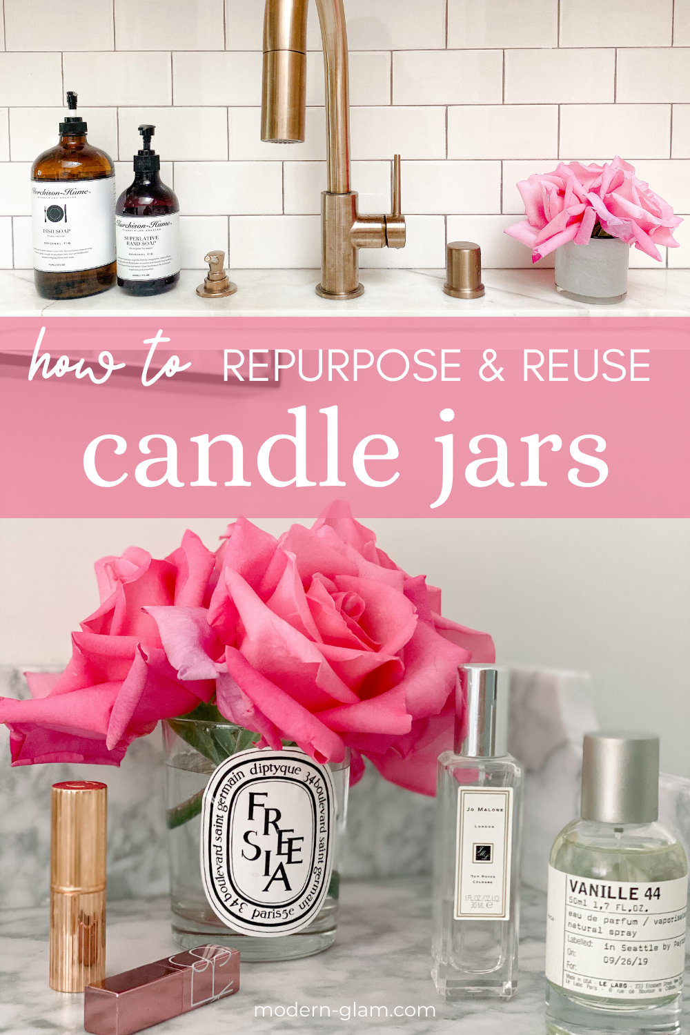 How To Clean Out Candle Jars And Reuse Them