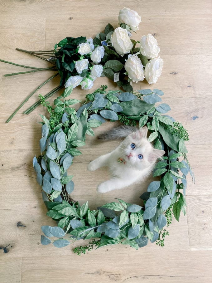 how to make a summer wreath