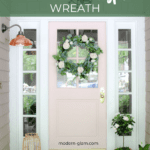 diy eucalyptus wreath