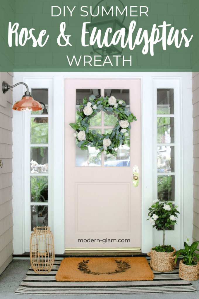 diy eucalyptus wreath