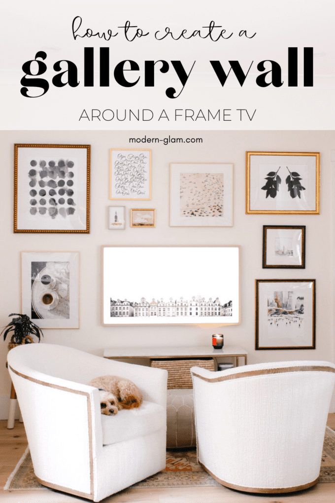 how to create a curate gallery wall from scratch