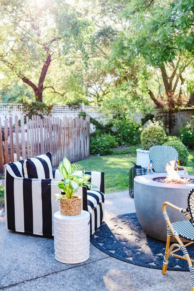 outdoor living room tour