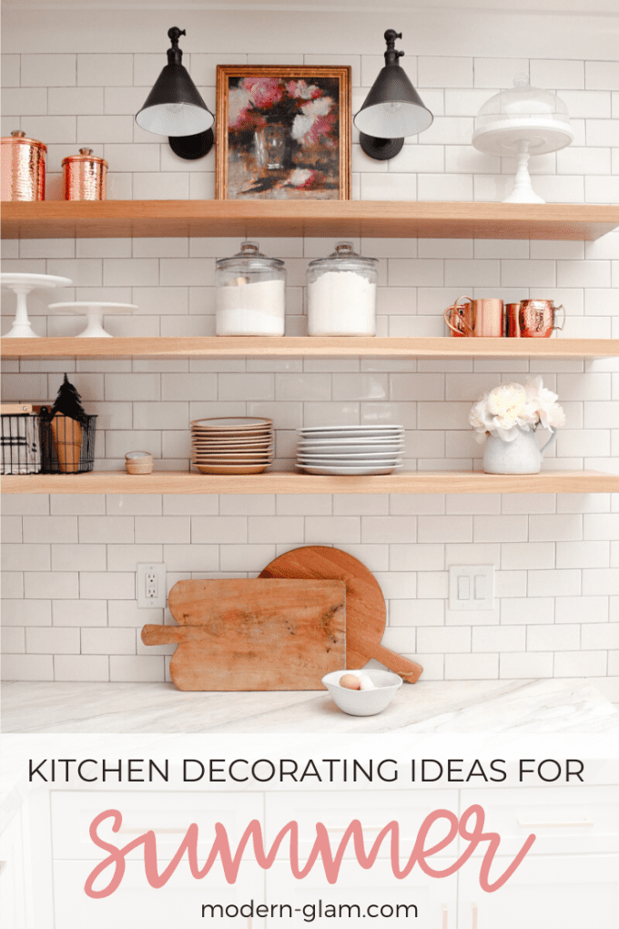 kitchen decorating ideas for summer