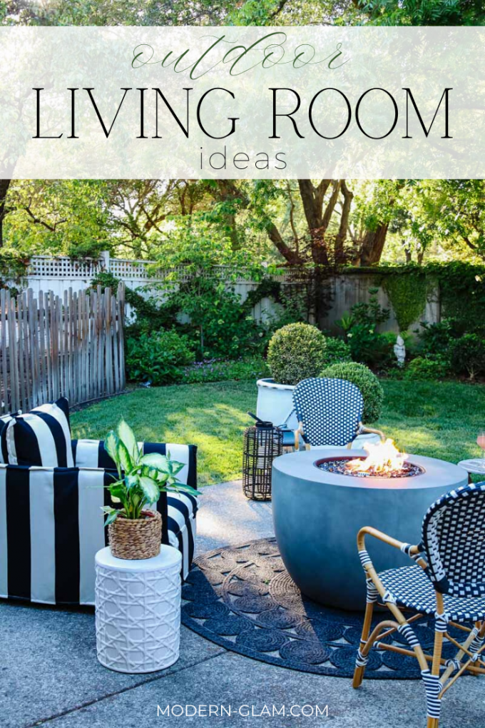 outdoor living room ideas