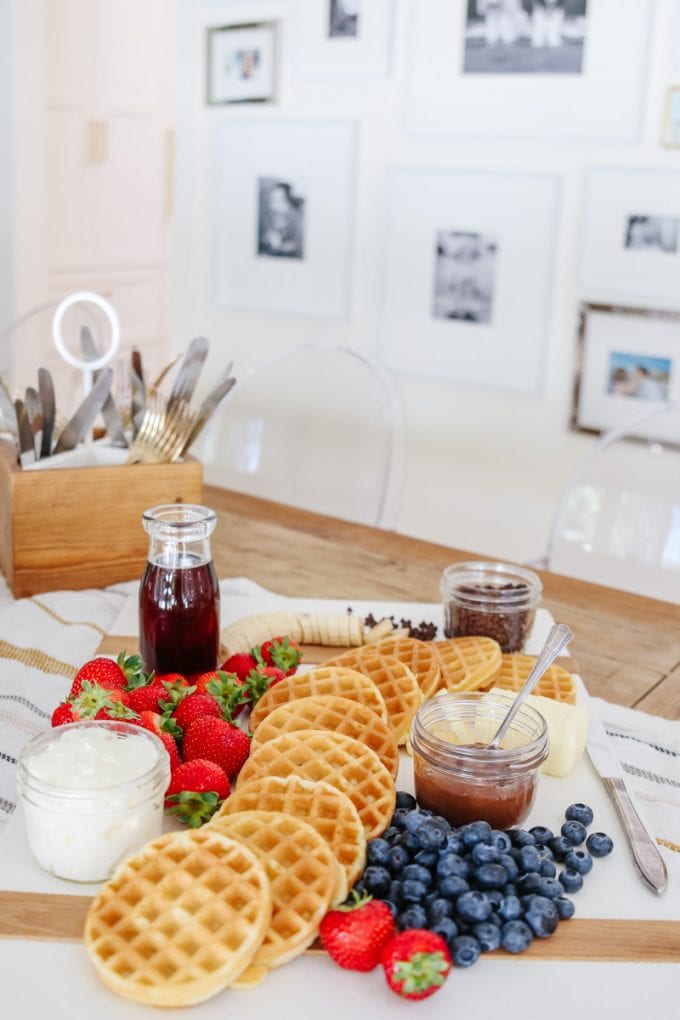 brunch sweet charcuterie board