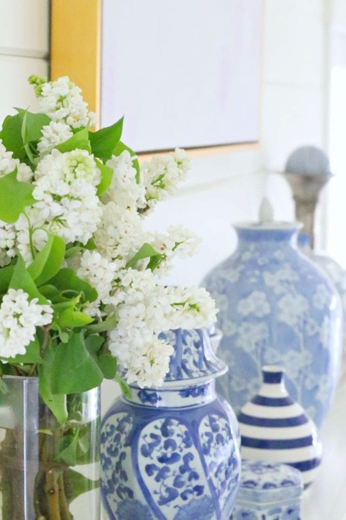 How to decorate your mantel for summer