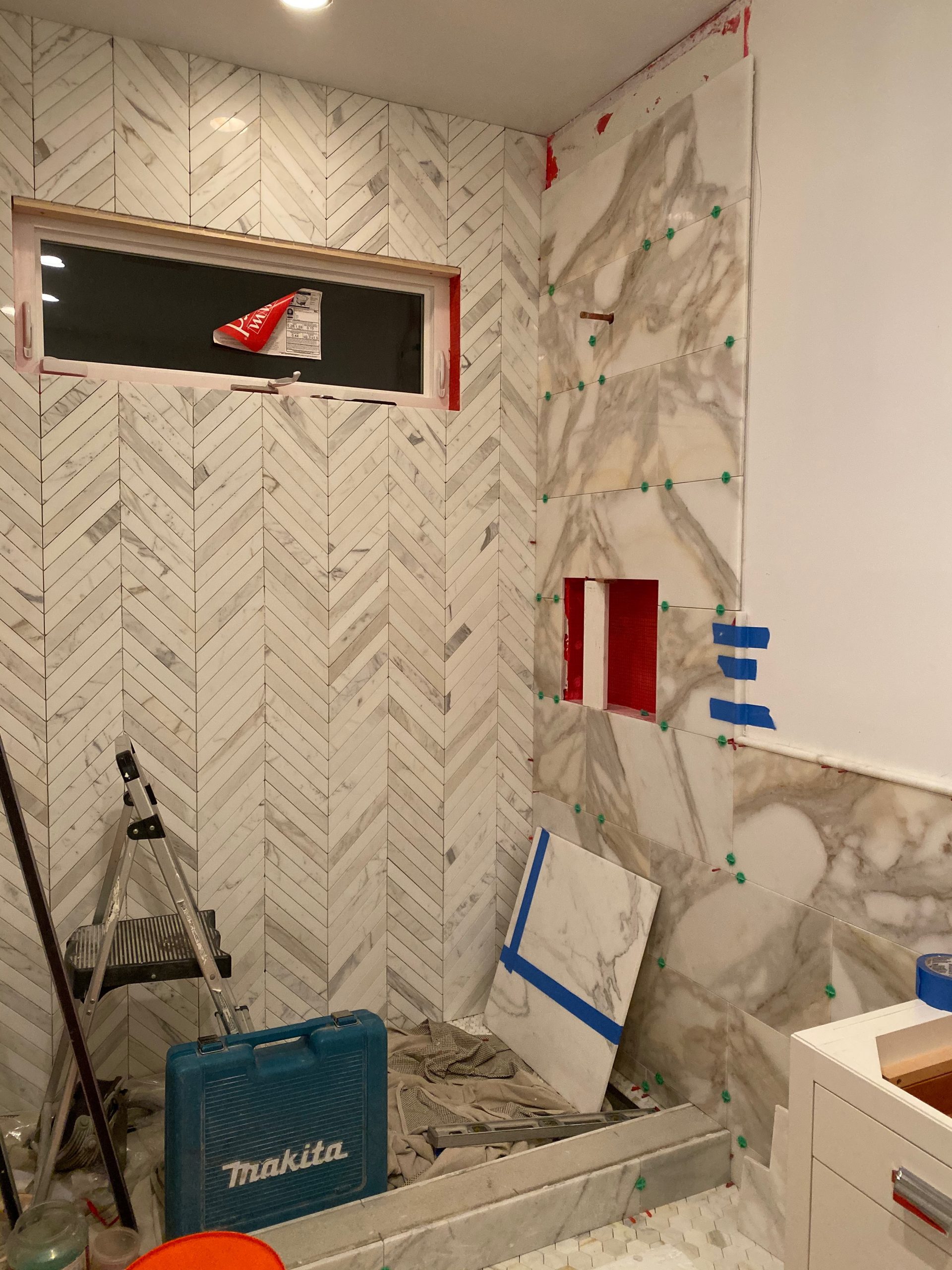 Marble Bathroom Remodel Reveal - Modern Glam