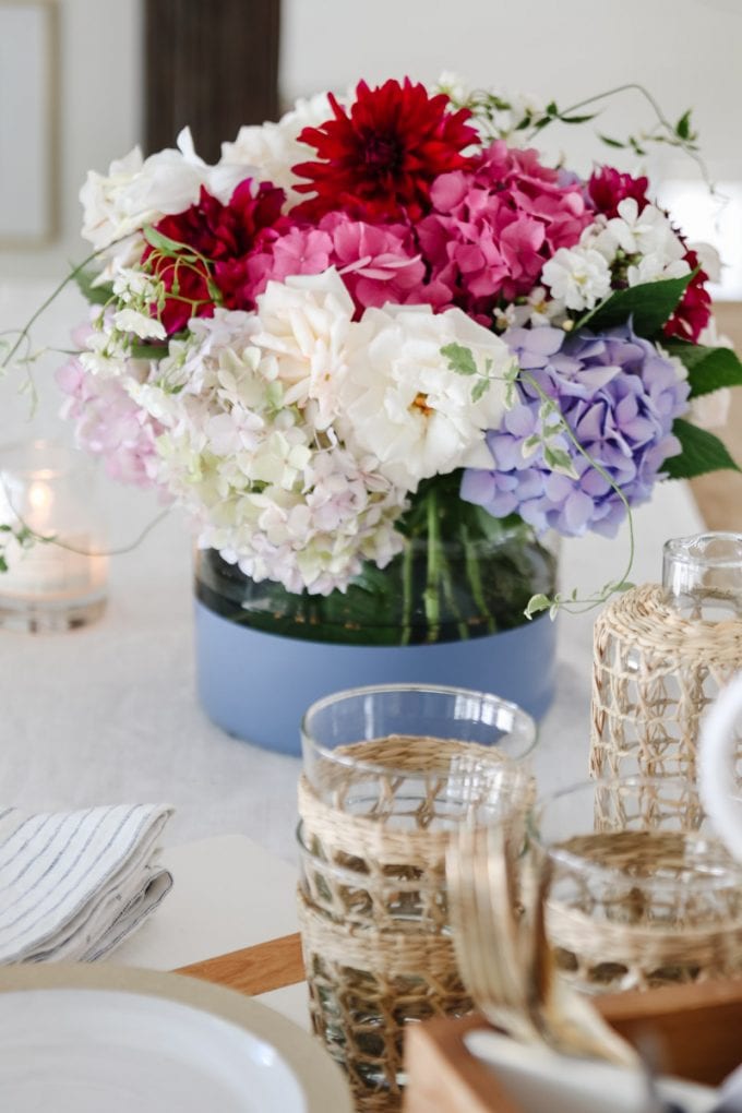 garden floral arrangement