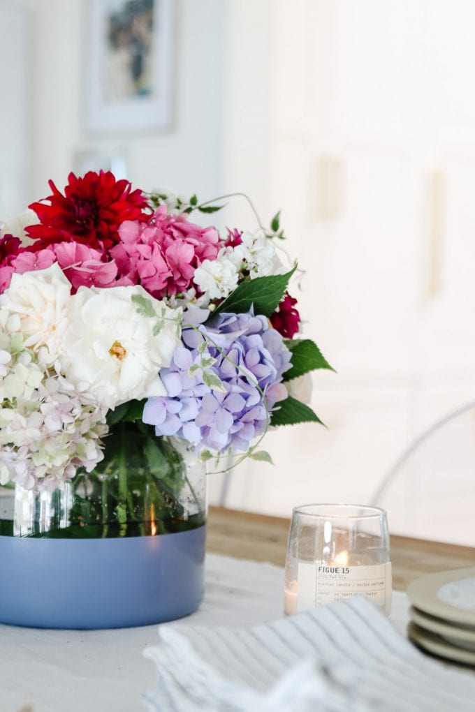 how to make an easy flower arrangement 