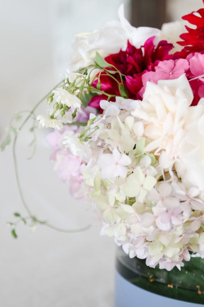 summer flower arrangement