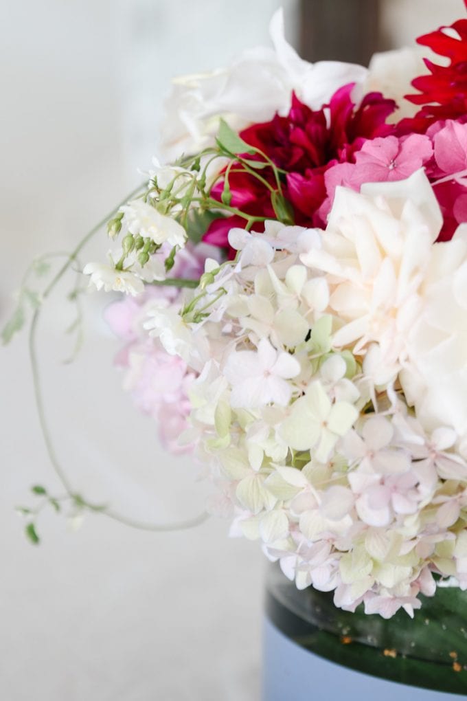 summer flower arrangement